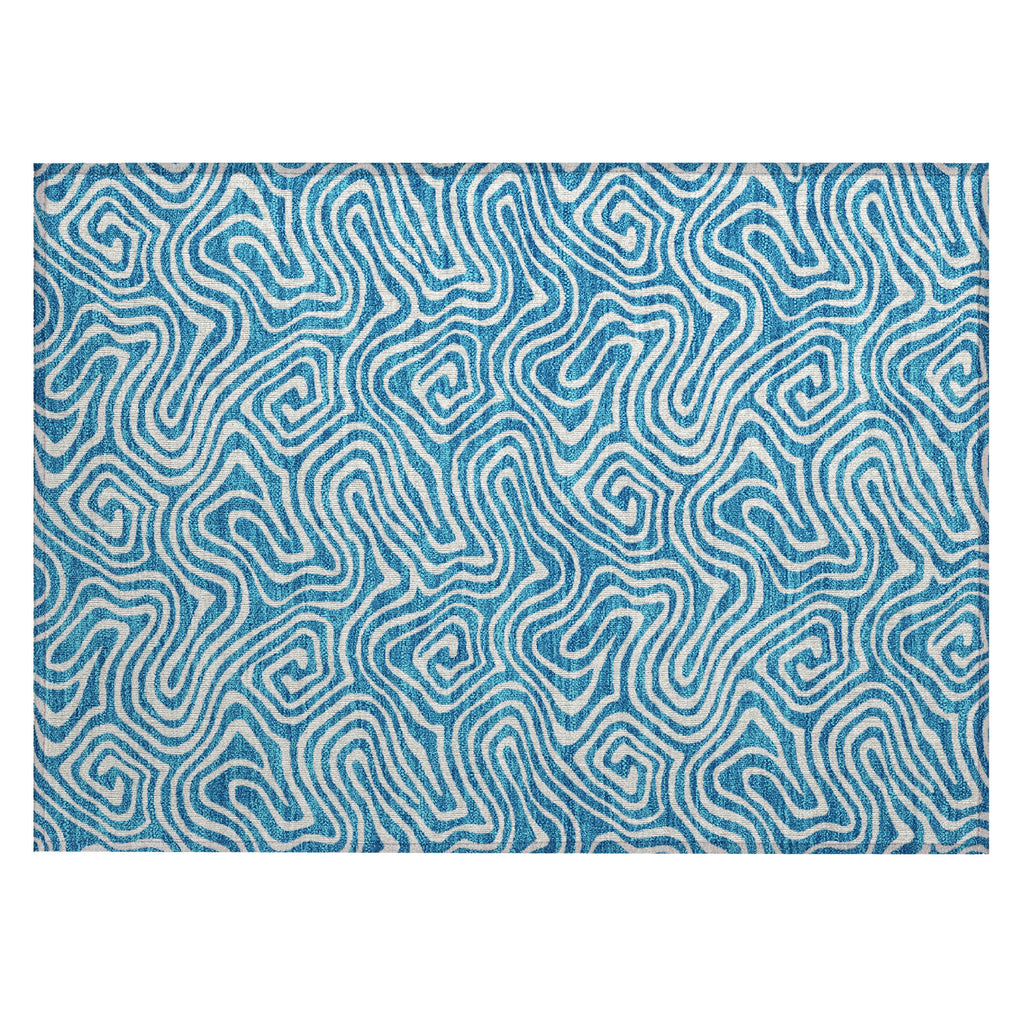addison chantille acn1030 teal rug