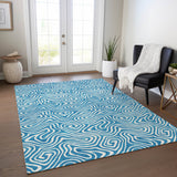 addison chantille acn1030 teal rug