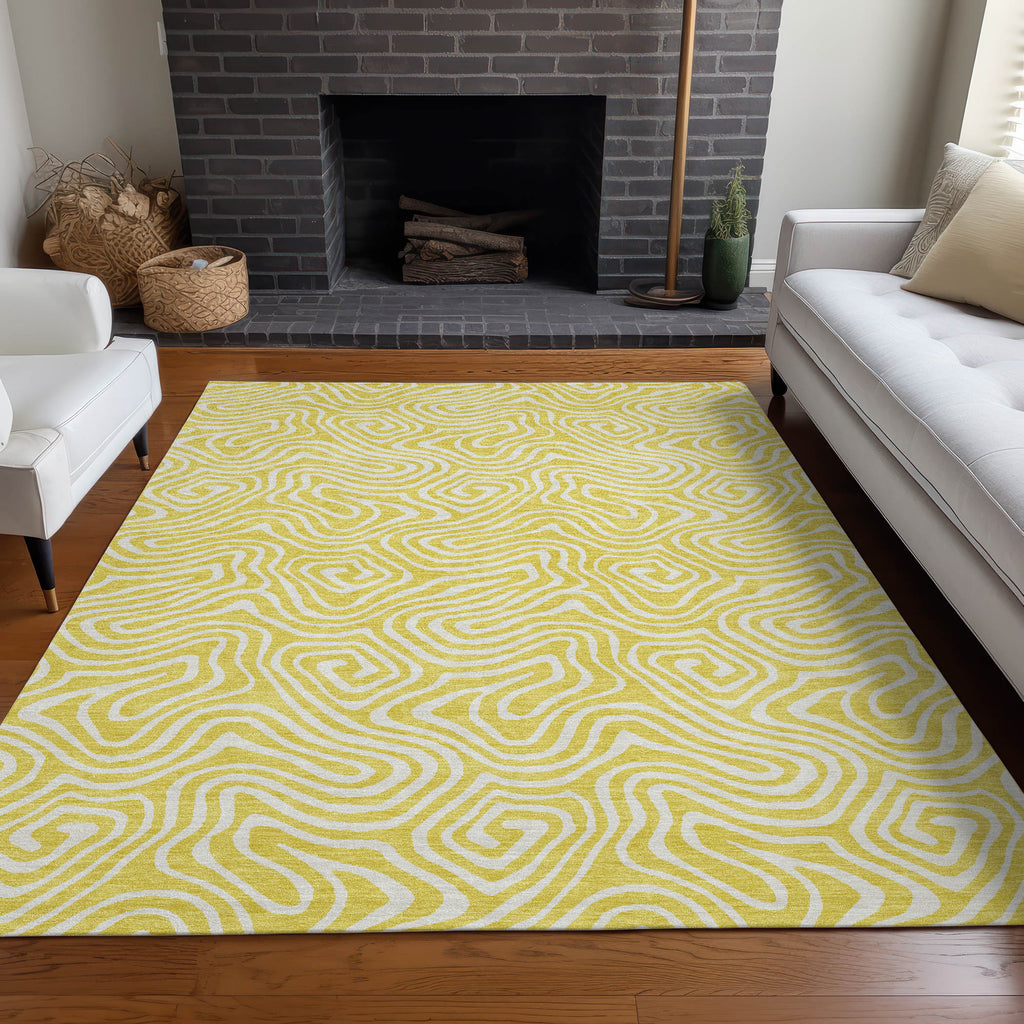 addison chantille acn1030 yellow rug