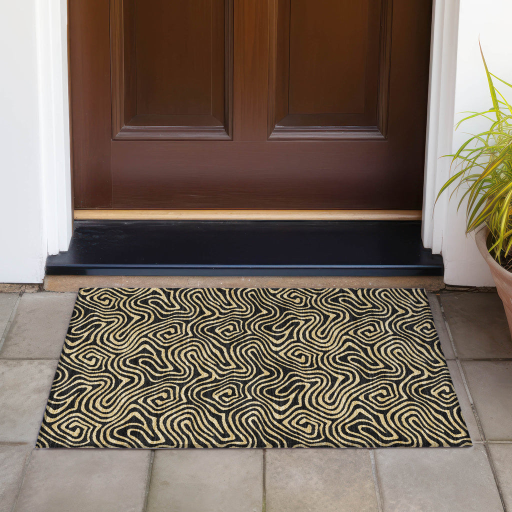addison chantille acn1031 black rug