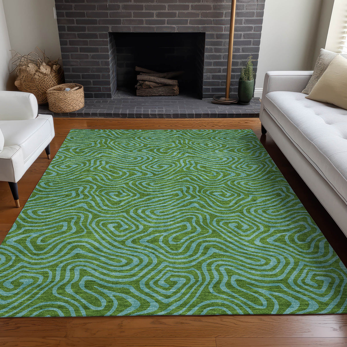 addison chantille acn1031 green rug