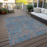 addison chantille acn1031 teal rug