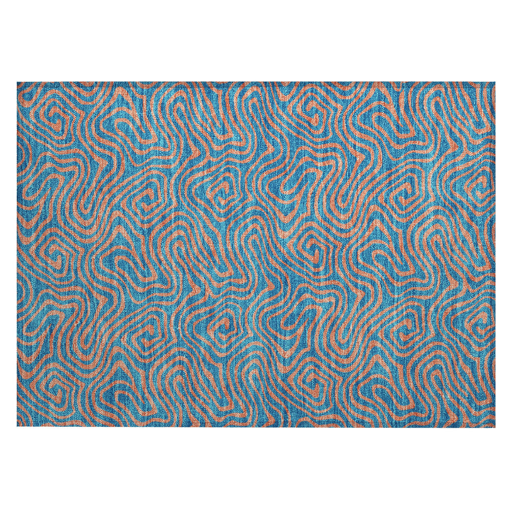 addison chantille acn1031 teal rug