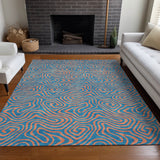addison chantille acn1031 teal rug
