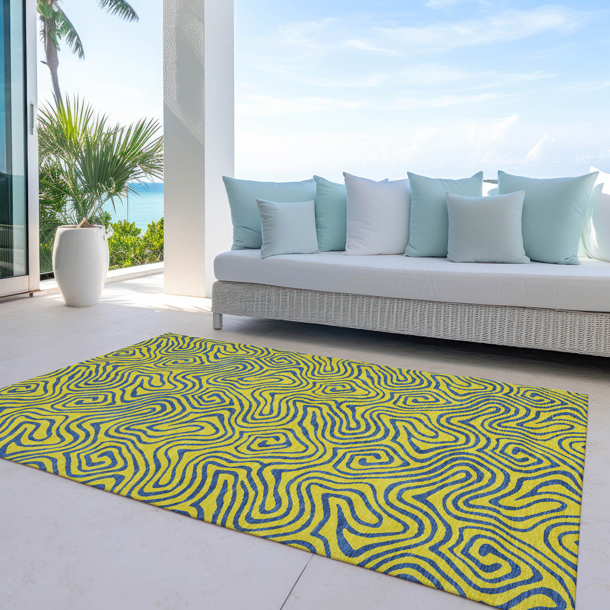 addison chantille acn1031 yellow rug