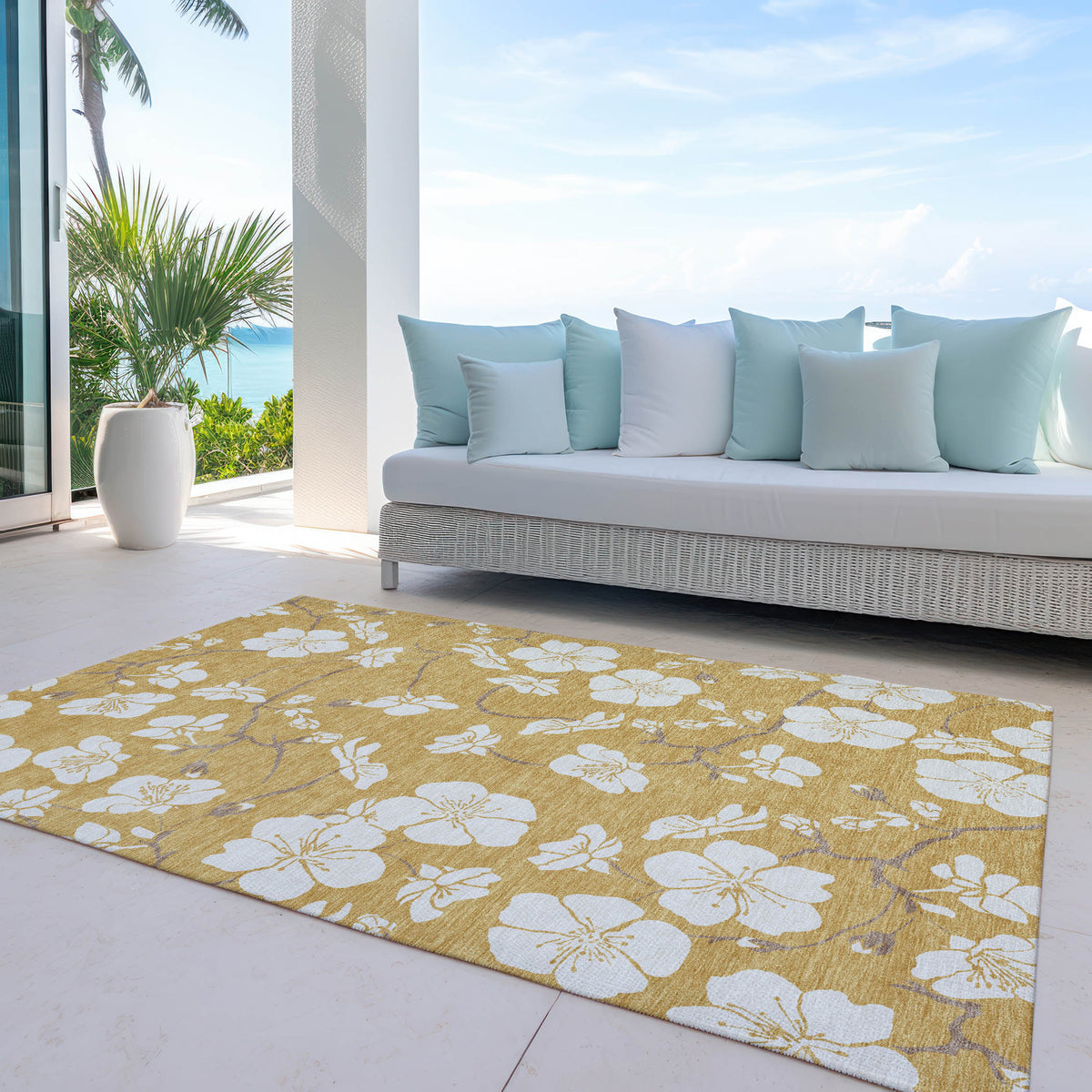 addison chantille acn1032 gold rug