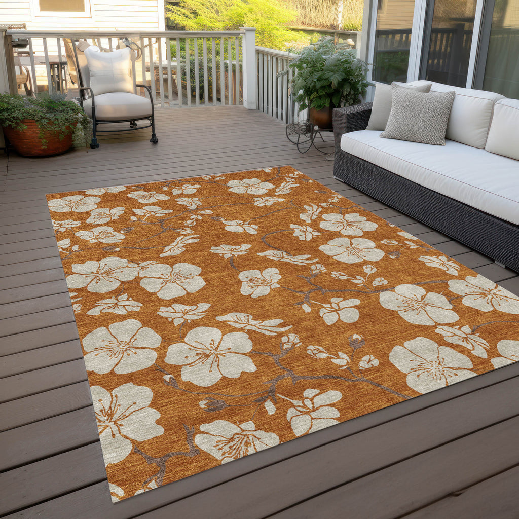 addison chantille acn1032 paprika rug