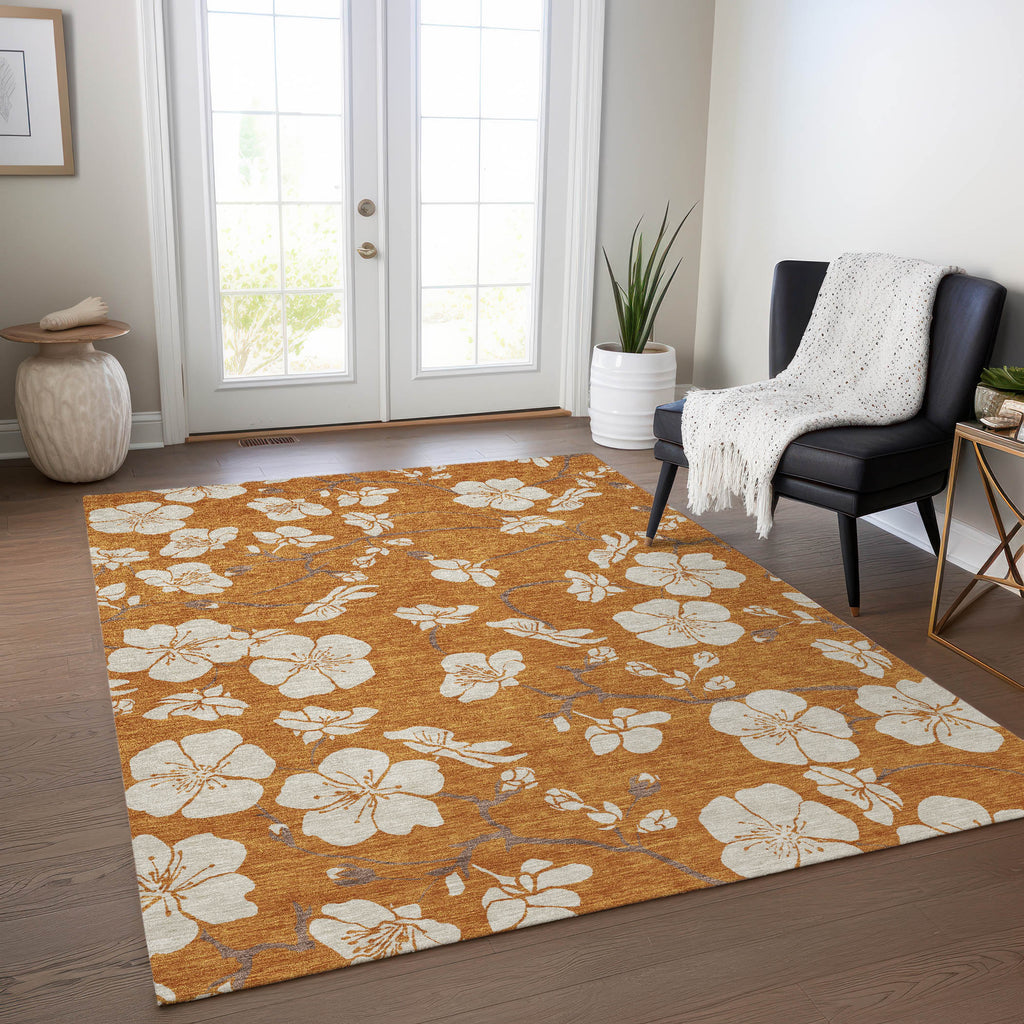 addison chantille acn1032 paprika rug