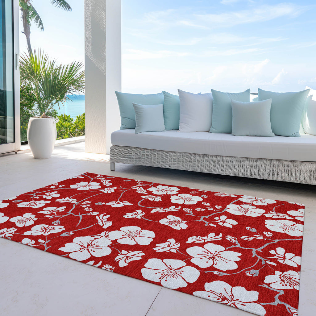 addison chantille acn1032 red rug