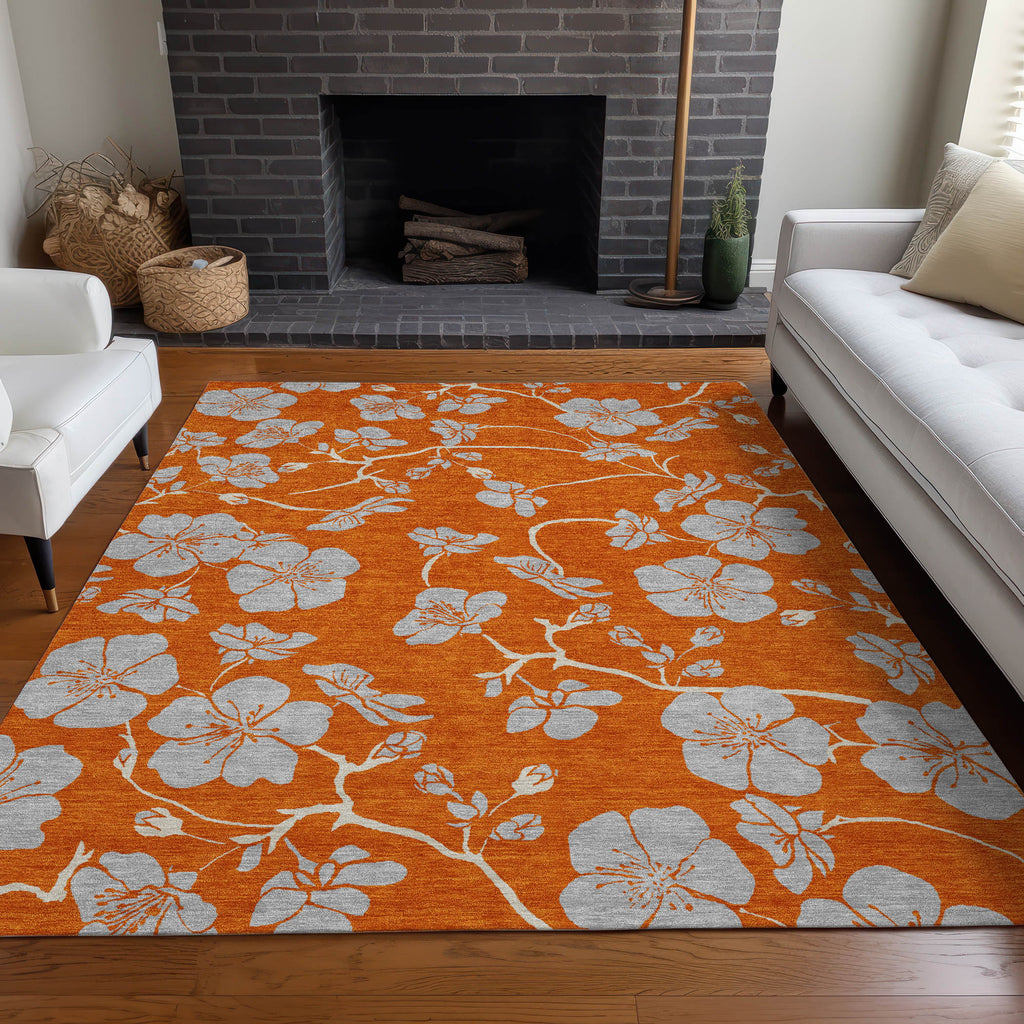 addison chantille acn1034 orange rug