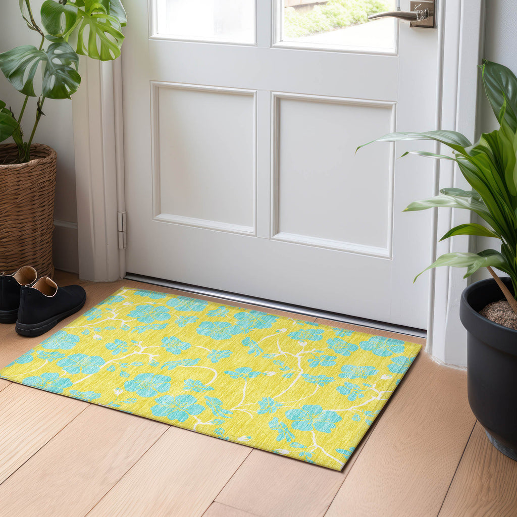 addison chantille acn1034 yellow rug