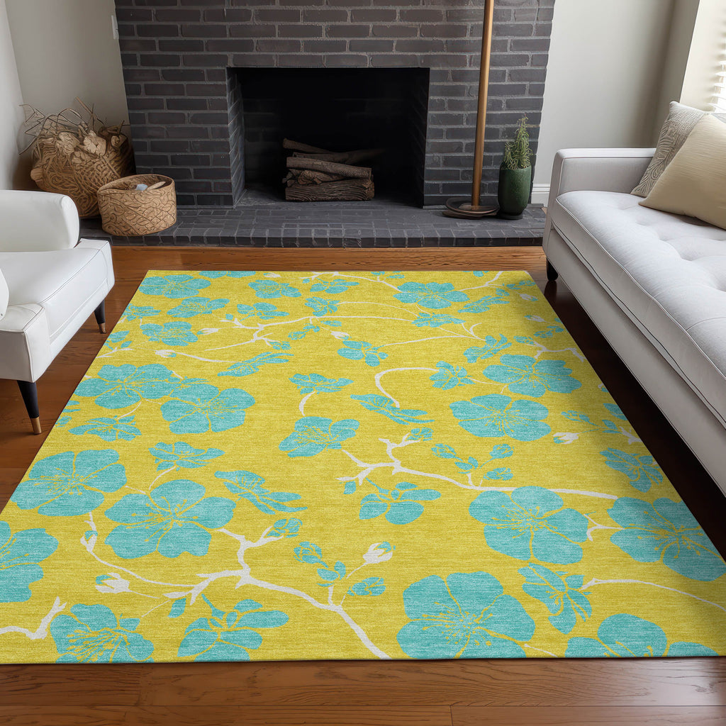 addison chantille acn1034 yellow rug