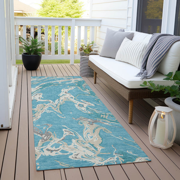 addison chantille acn1035 teal rug