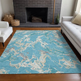 addison chantille acn1035 teal rug