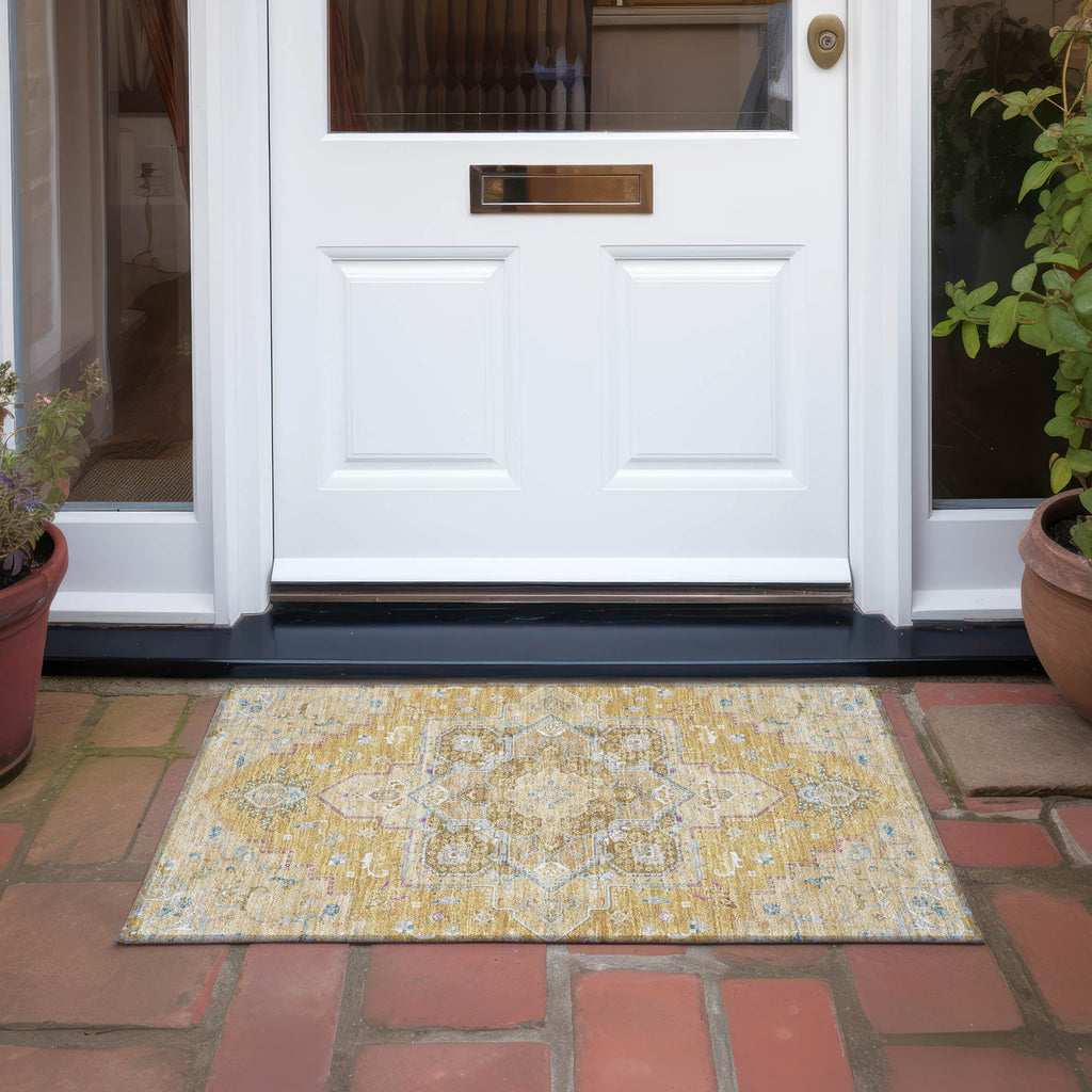 addison chantille acn1036 gold rug