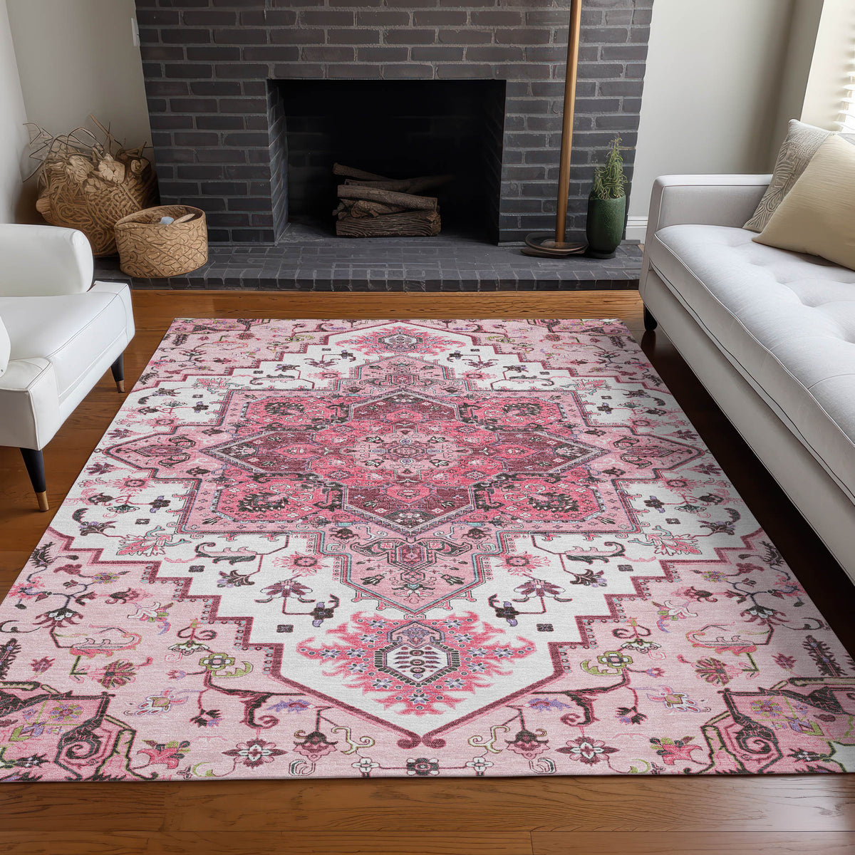 addison chantille acn1036 pink rug