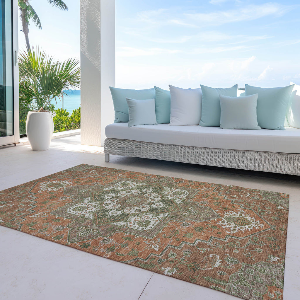 addison chantille acn1036 rust rug