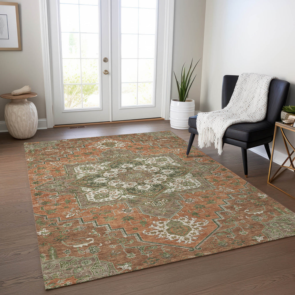 addison chantille acn1036 rust rug
