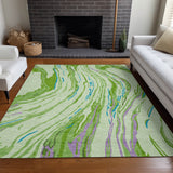 addison chantille acn1037 green rug