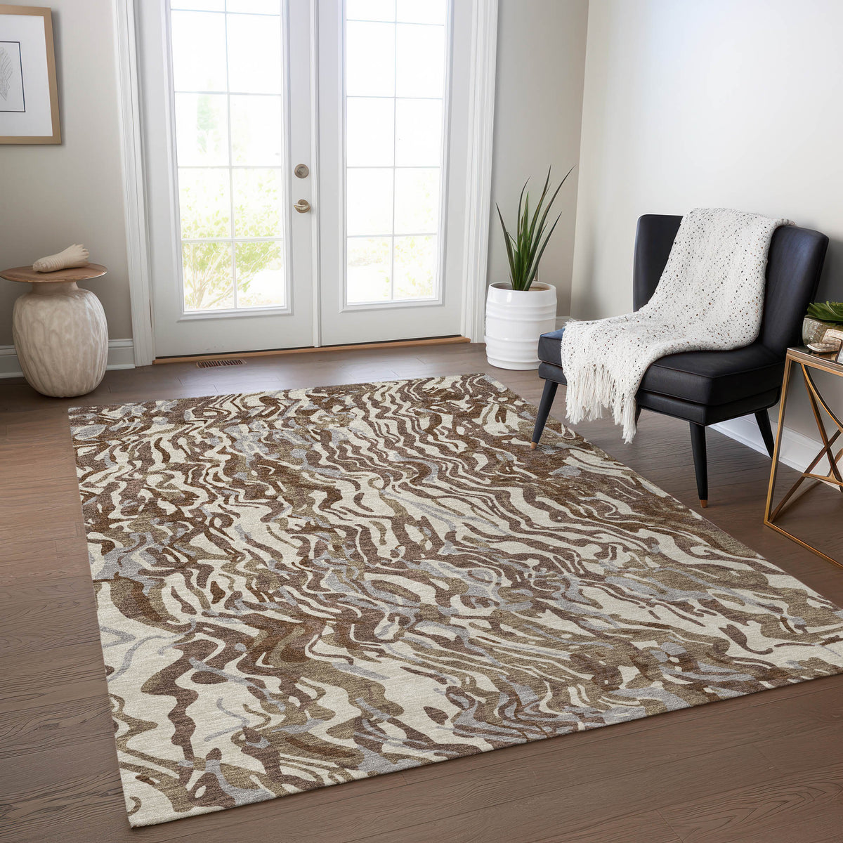 addison chantille acn1038 brown rug