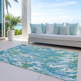 addison chantille acn1038 teal rug