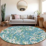 addison chantille acn1038 teal rug