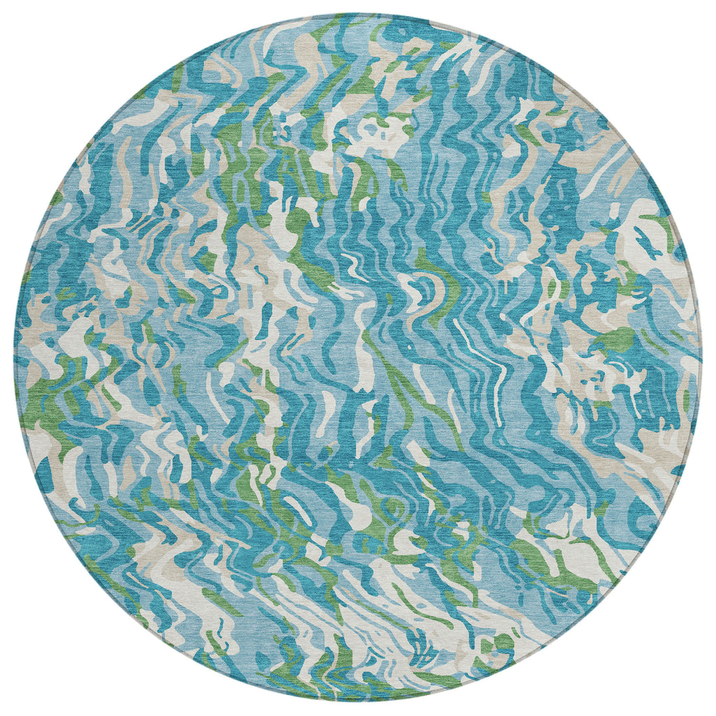 addison chantille acn1038 teal rug
