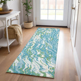 addison chantille acn1038 teal rug
