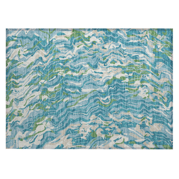 addison chantille acn1038 teal rug