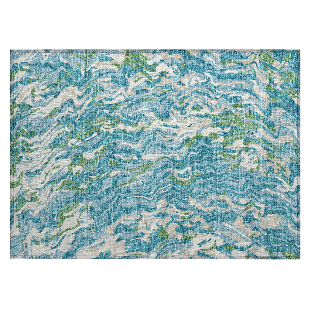 addison chantille acn1038 teal rug