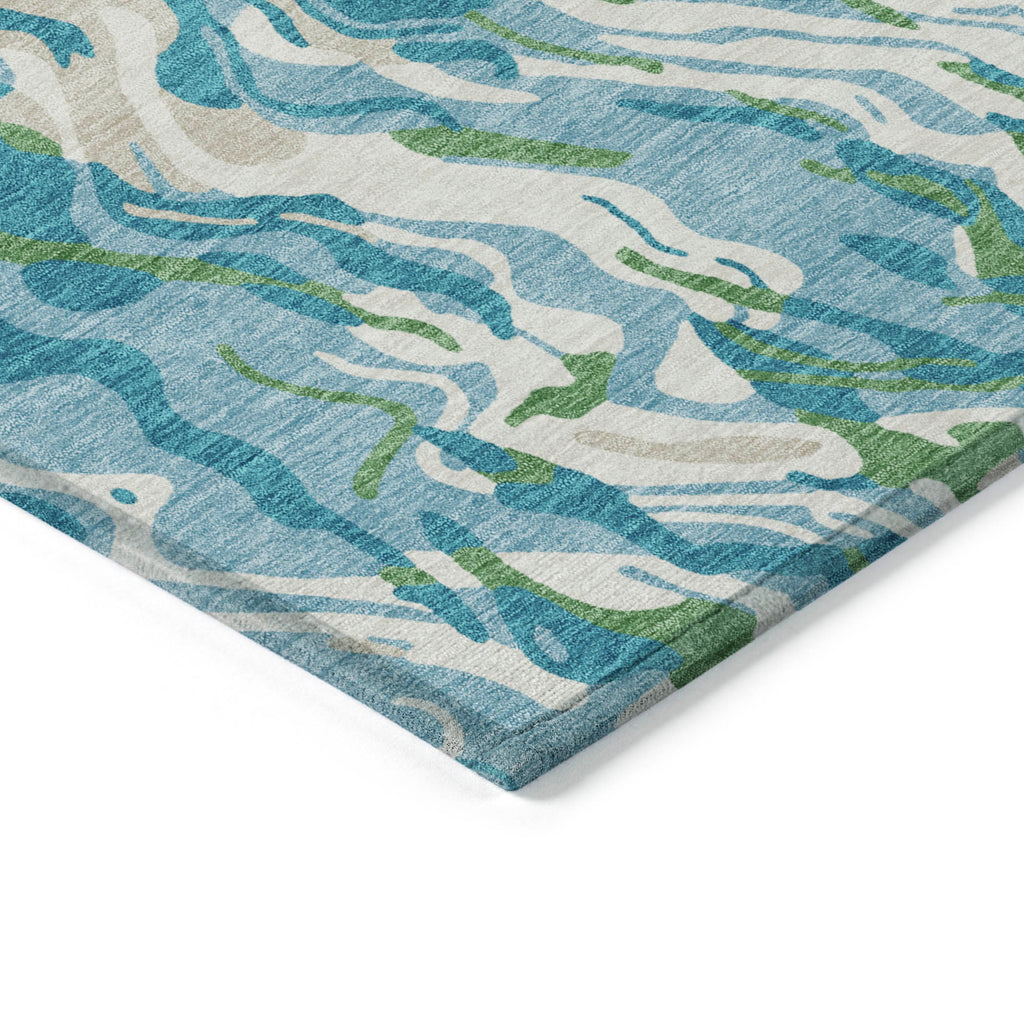 addison chantille acn1038 teal rug