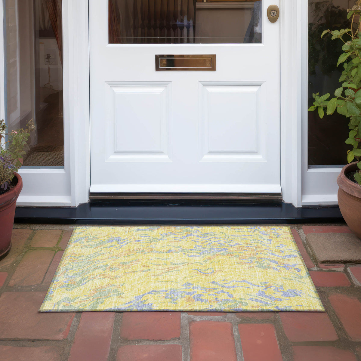 addison chantille acn1038 yellow rug
