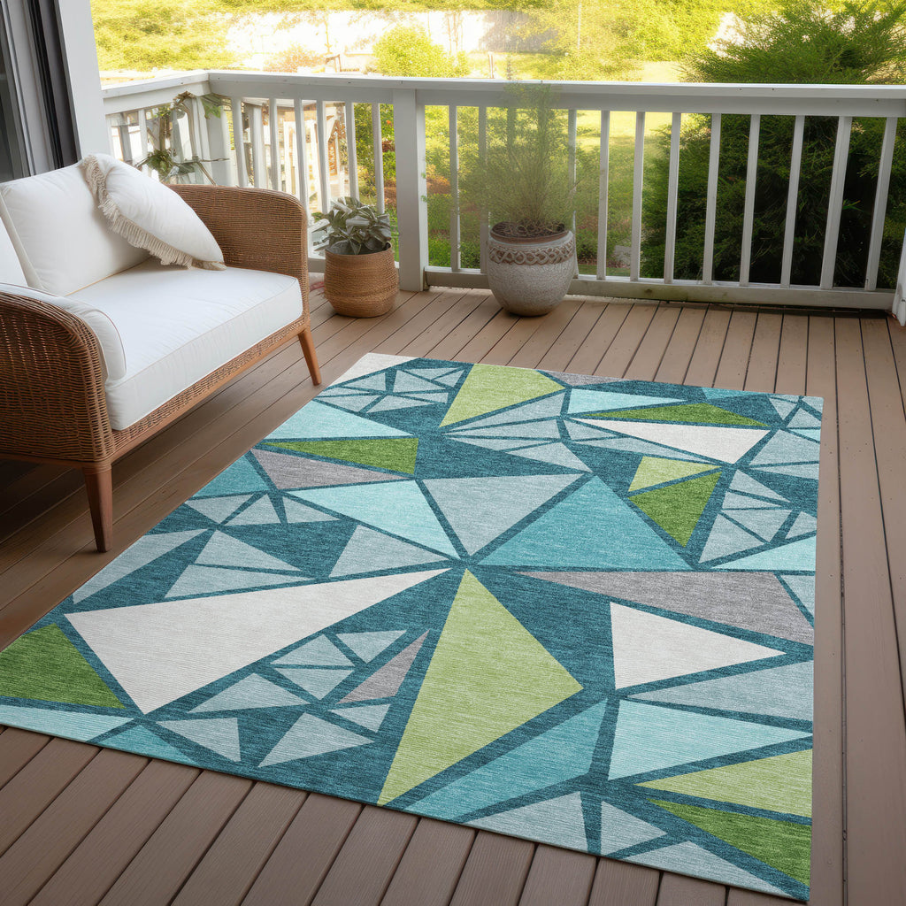 addison chantille acn1039 teal rug