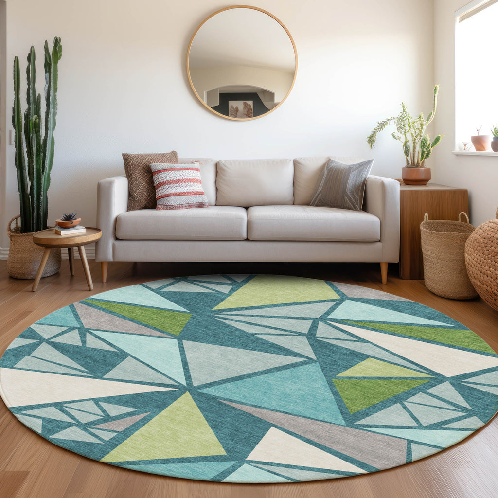 addison chantille acn1039 teal rug