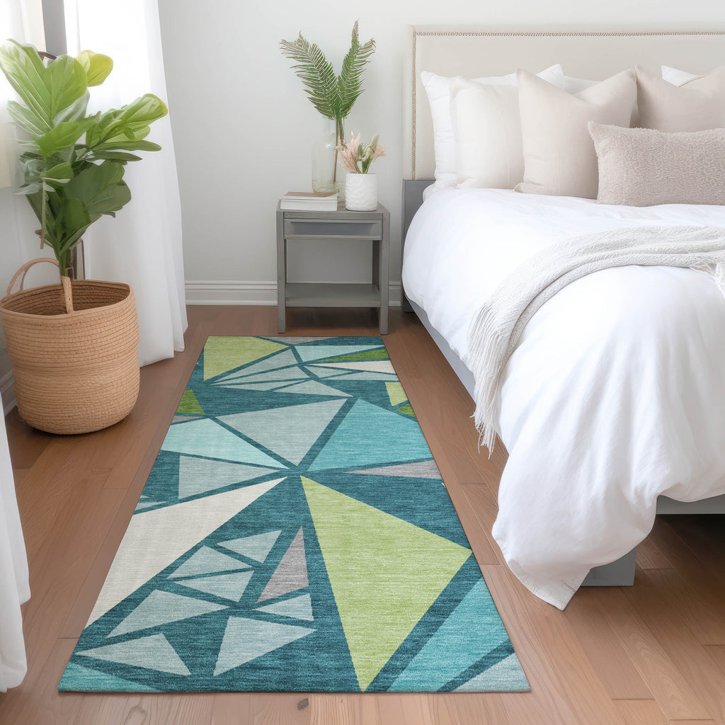 addison chantille acn1039 teal rug