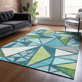 addison chantille acn1039 teal rug