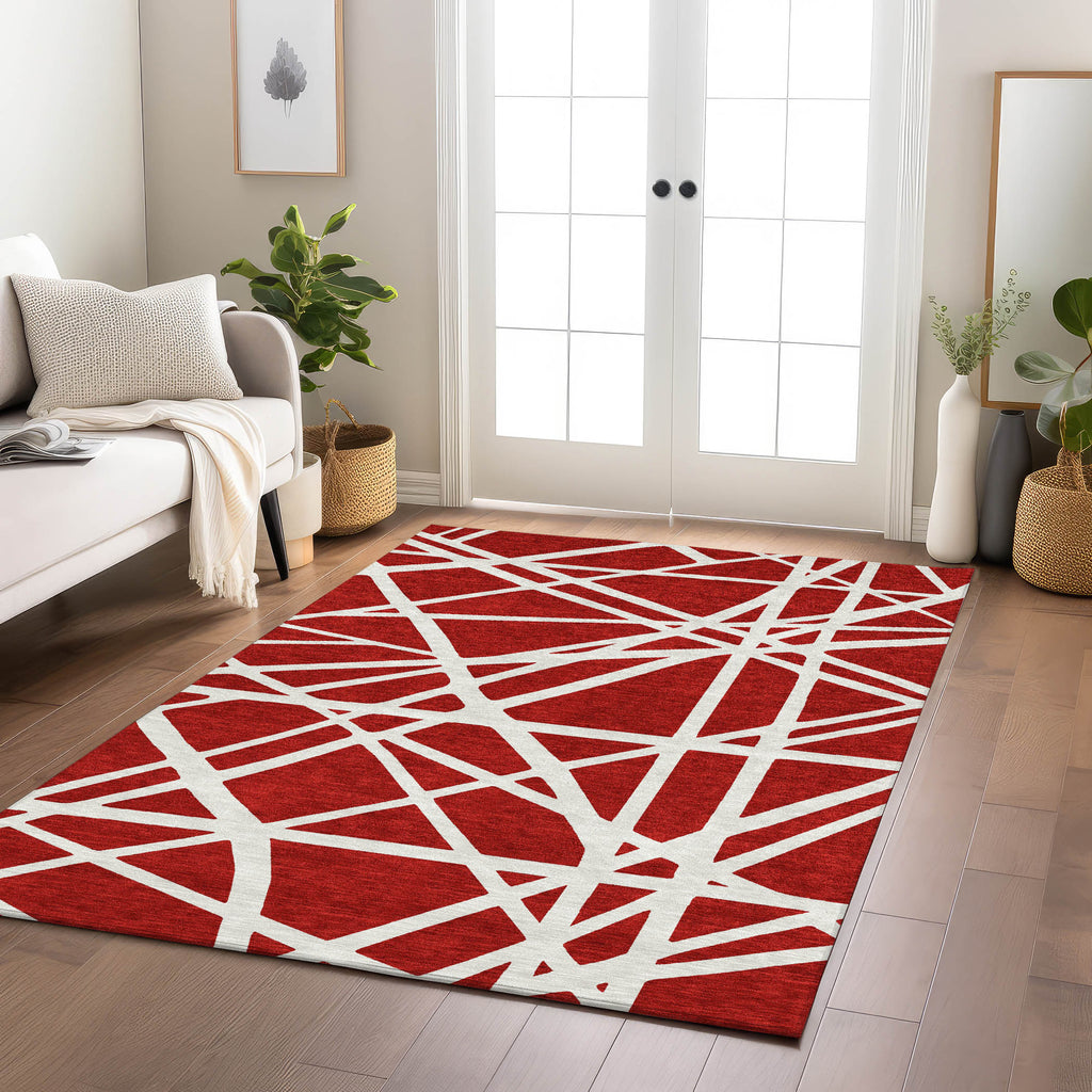addison chantille acn1040 red rug