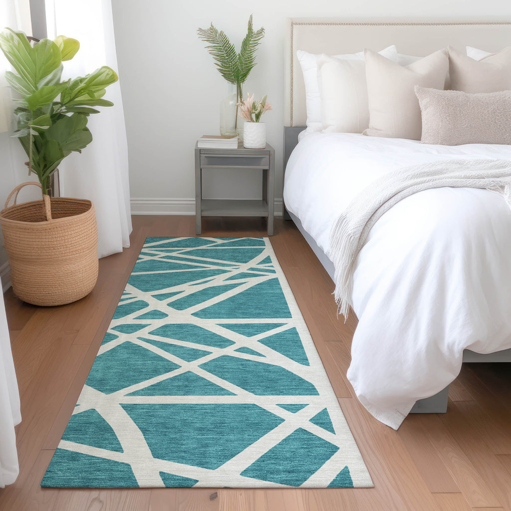 addison chantille acn1040 teal rug