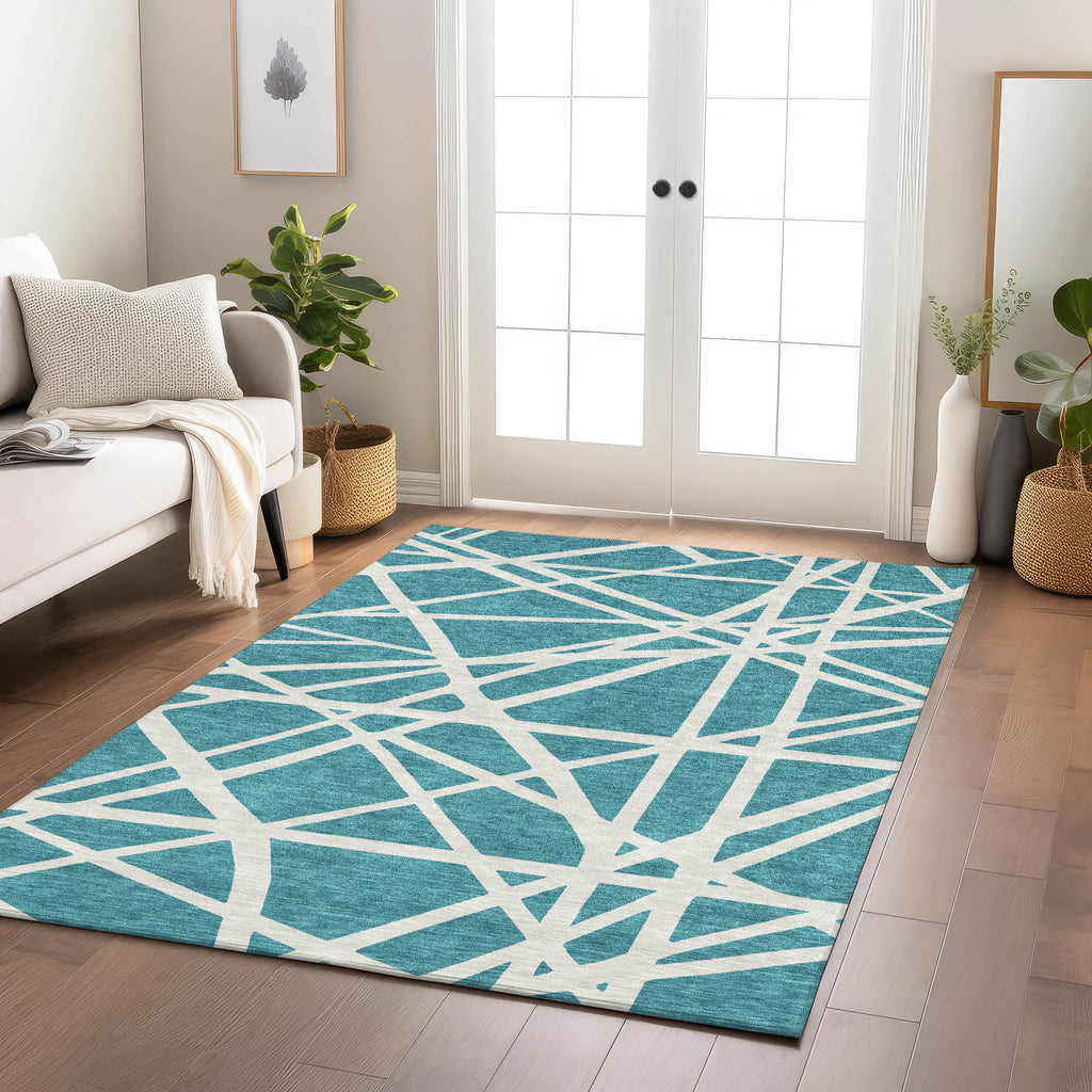 addison chantille acn1040 teal rug