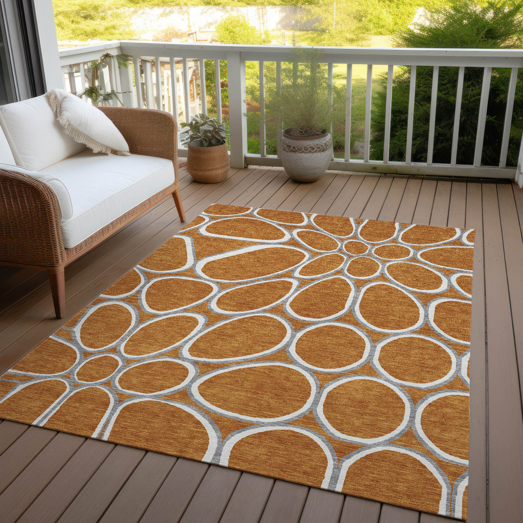 addison chantille acn1041 paprika rug
