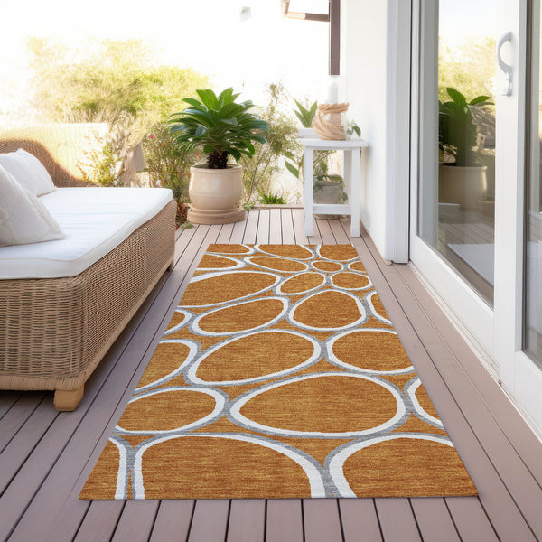 addison chantille acn1041 paprika rug