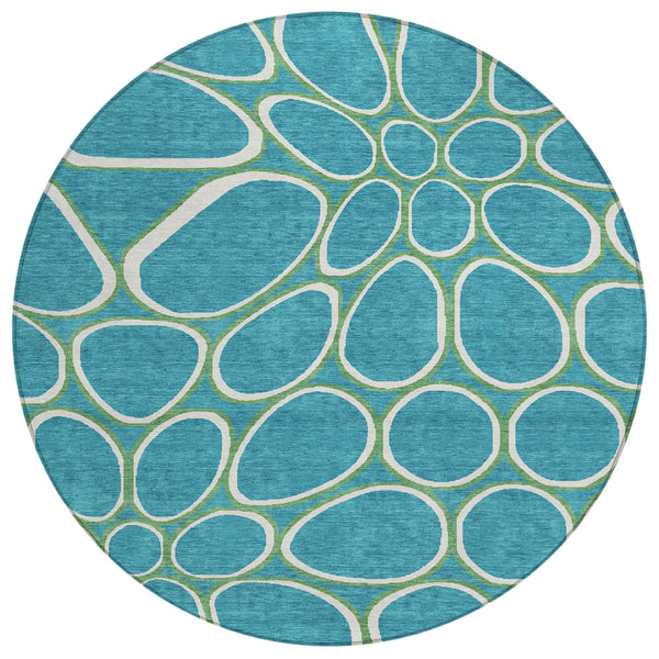 addison chantille acn1041 teal rug
