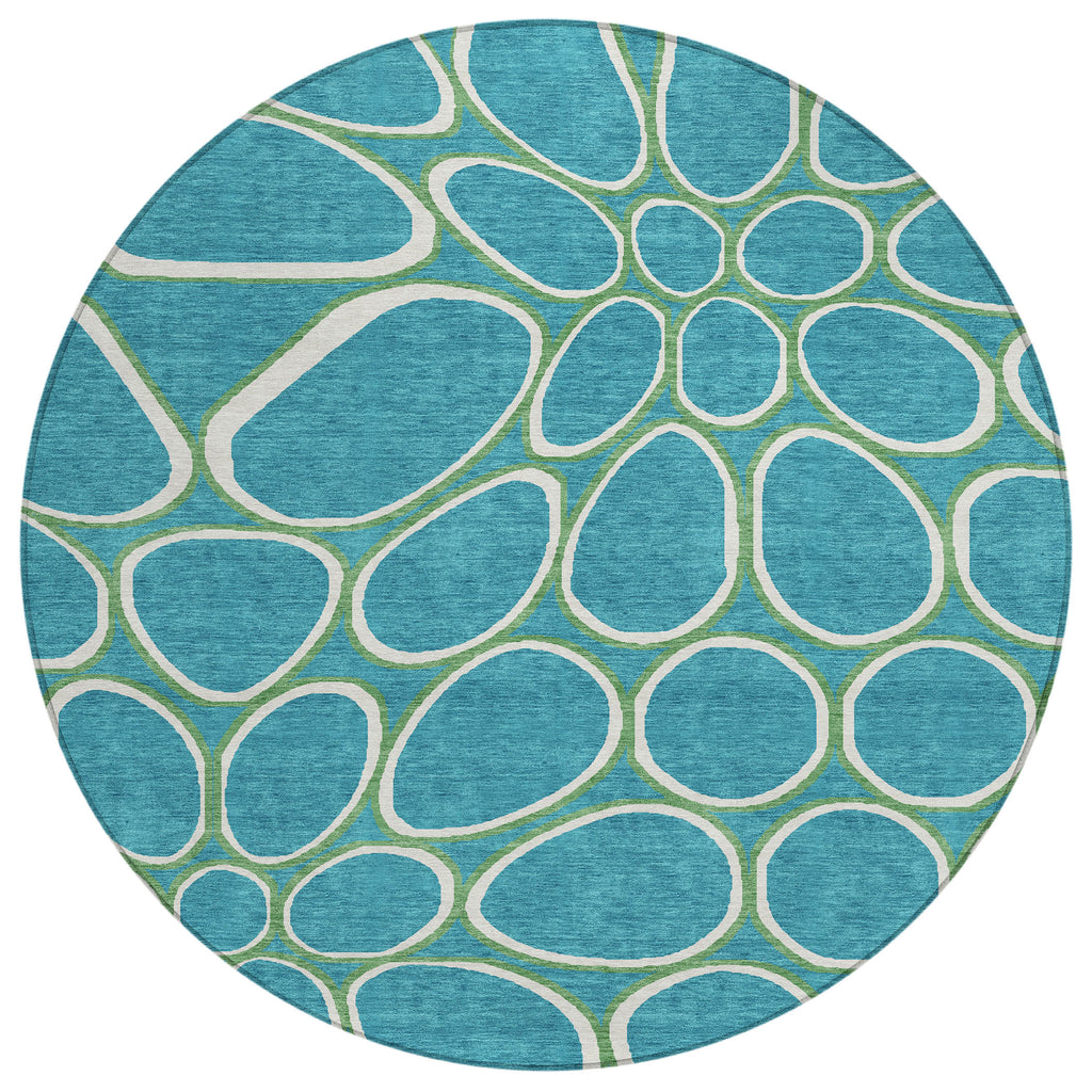 addison chantille acn1041 teal rug