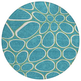 addison chantille acn1041 teal rug
