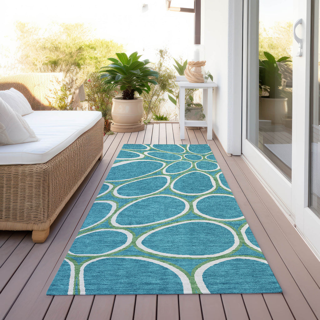 addison chantille acn1041 teal rug