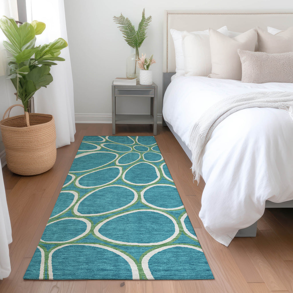 addison chantille acn1041 teal rug