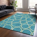 addison chantille acn1041 teal rug