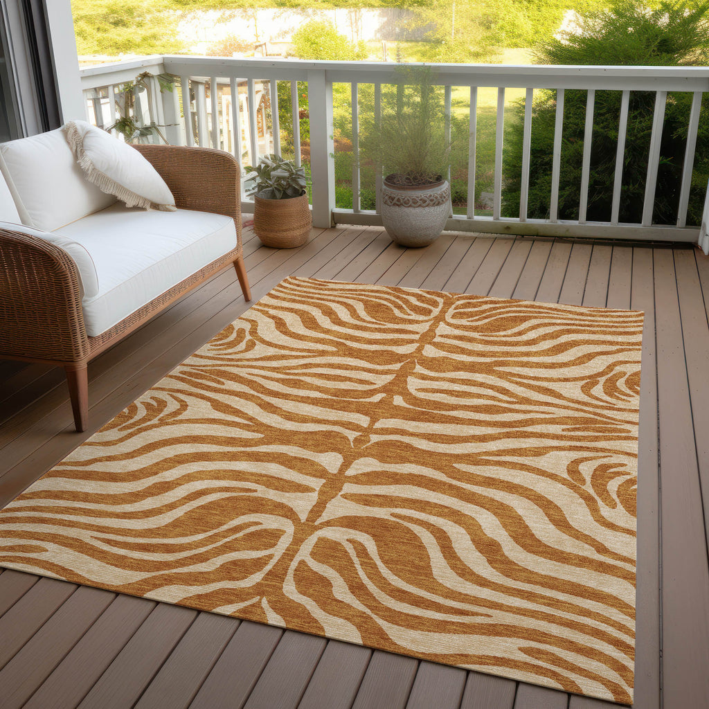 addison chantille acn1042 paprika rug