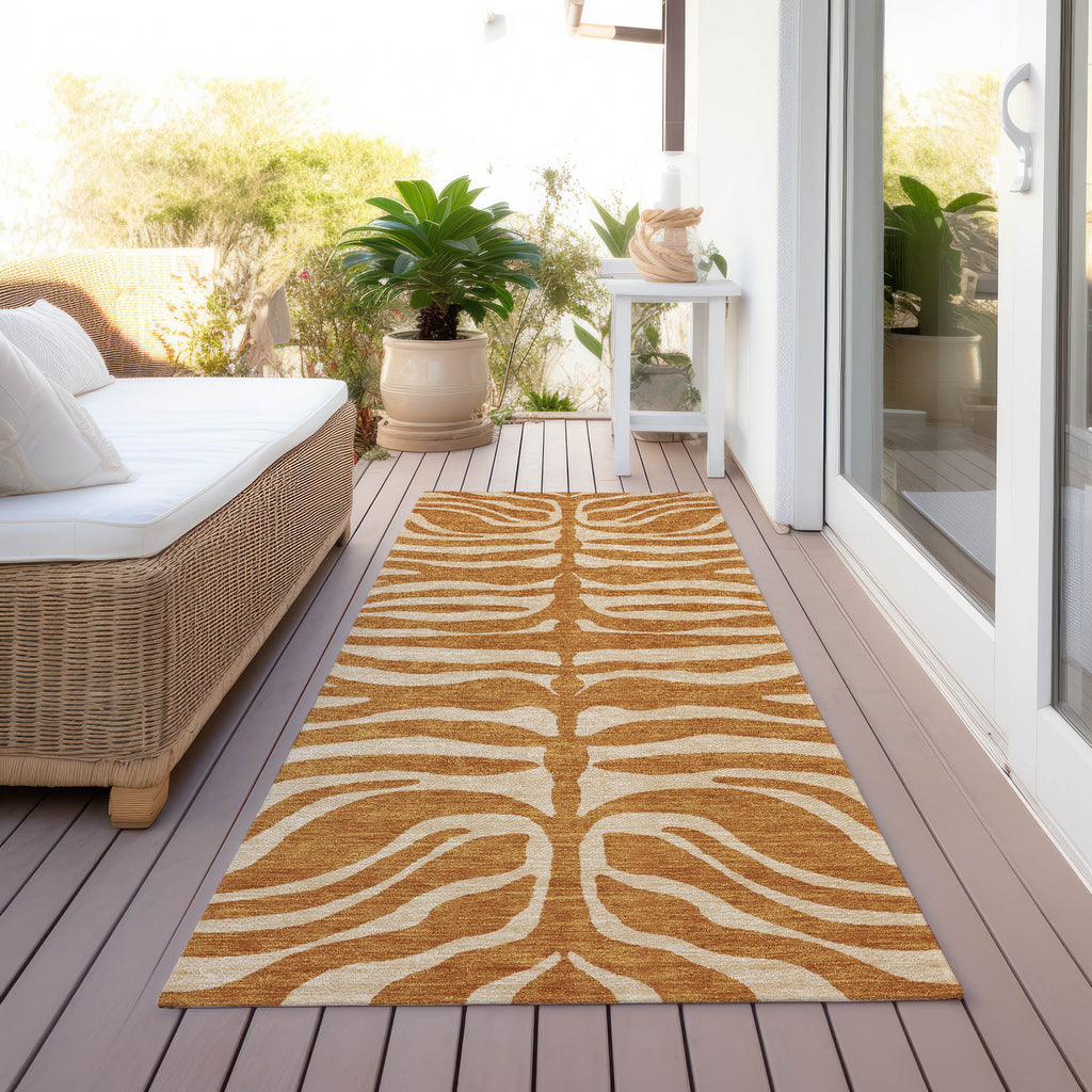addison chantille acn1042 paprika rug