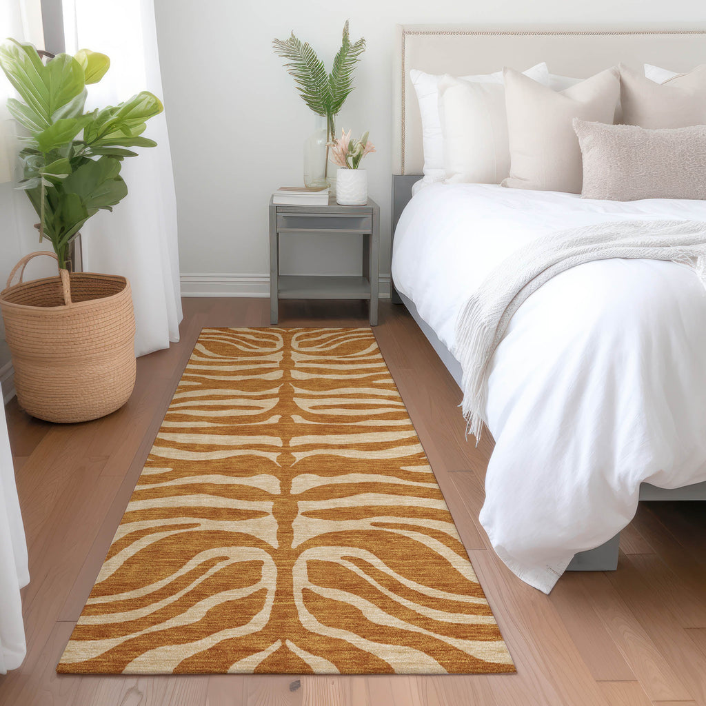 addison chantille acn1042 paprika rug